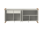 Buffet Bristol 189 cm – Off White Fosco c/ Natural - Província - Buffet