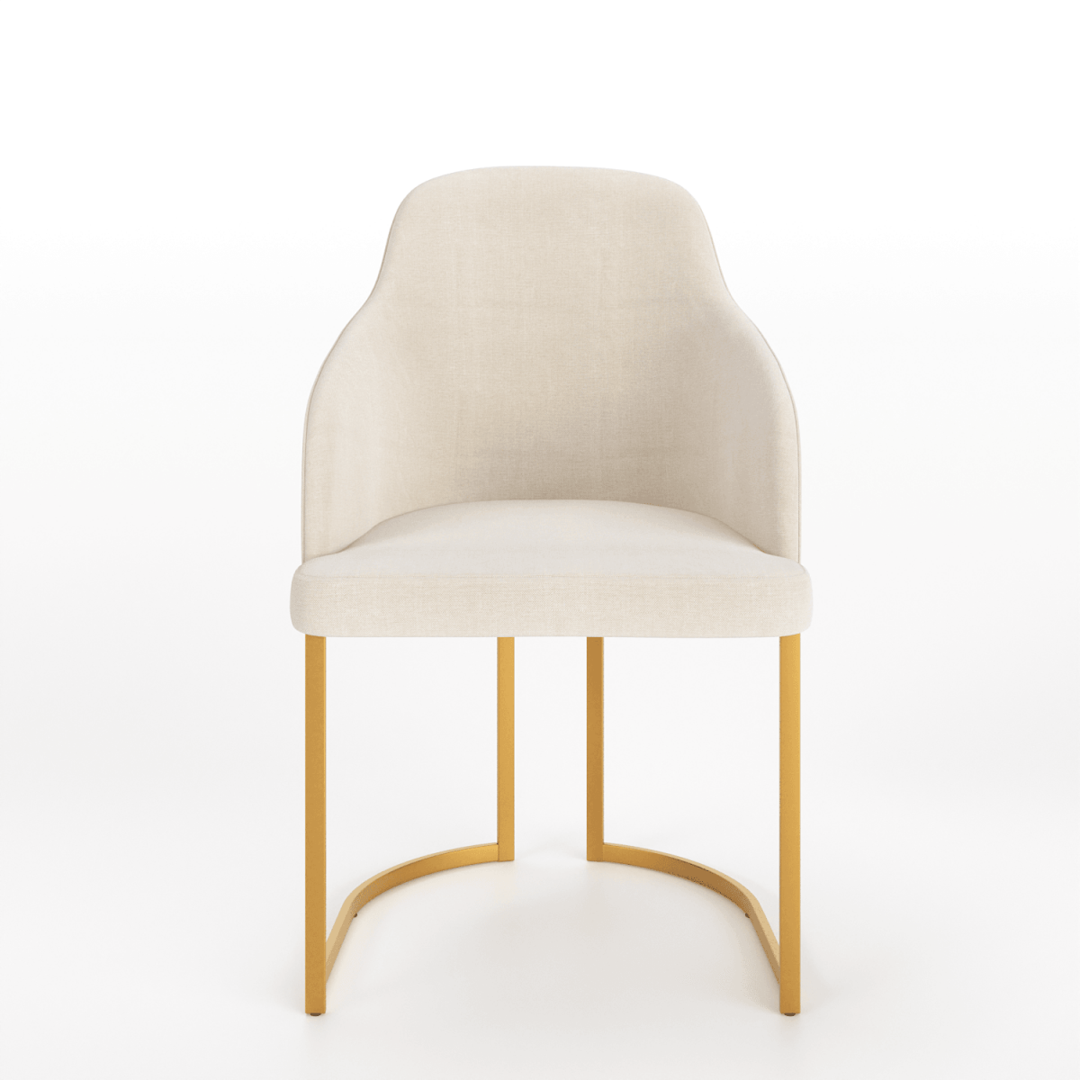 Cadeira de Aço Carbono Albany - Dourado - Província - Cadeiras de Jantar