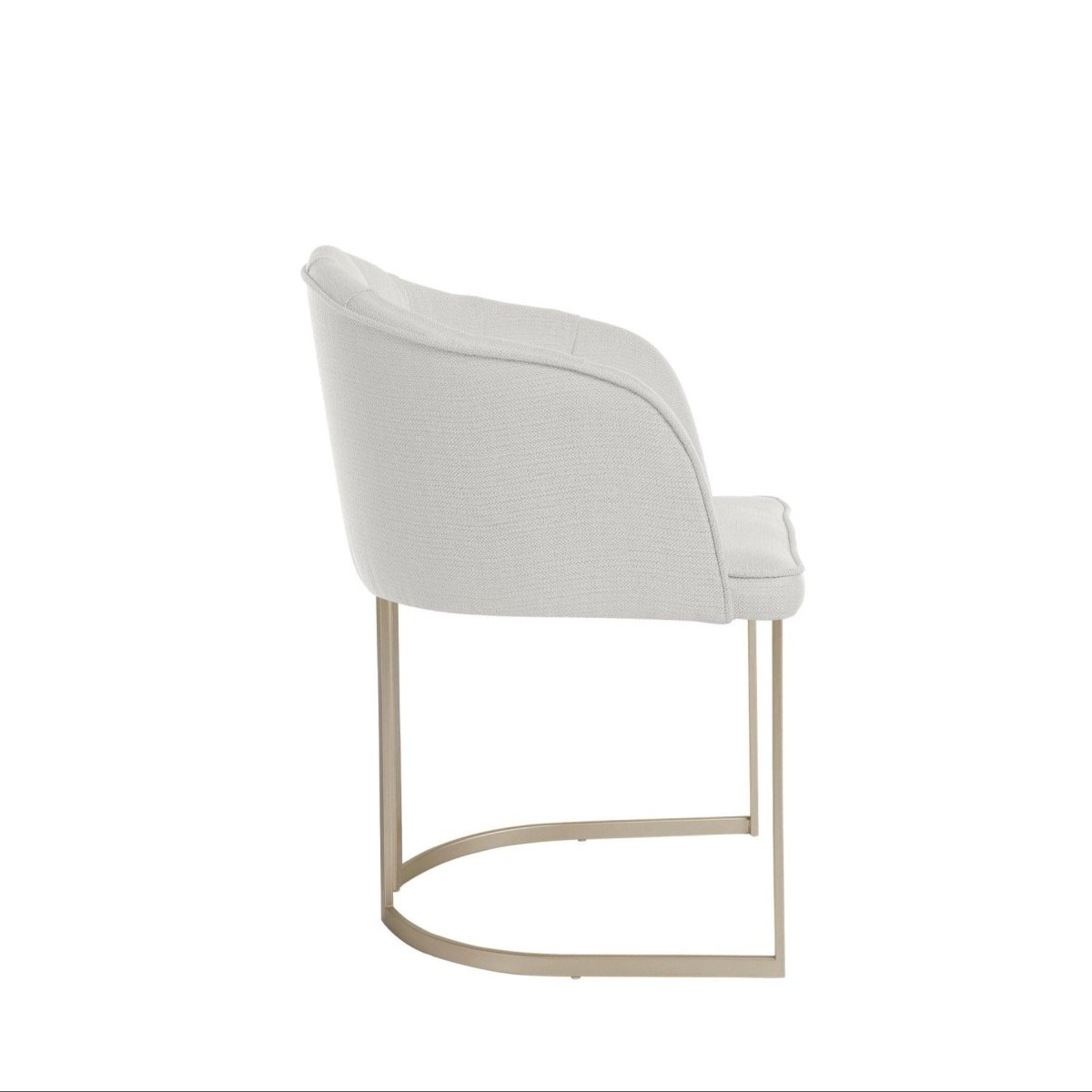 Cadeira de Aço Carbono Beverly - Champanhe - Província - Cadeiras de Jantar