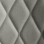 Cadeira de Madeira Maciça Carlton Natural com Linho Mescla Cinza - Província - 