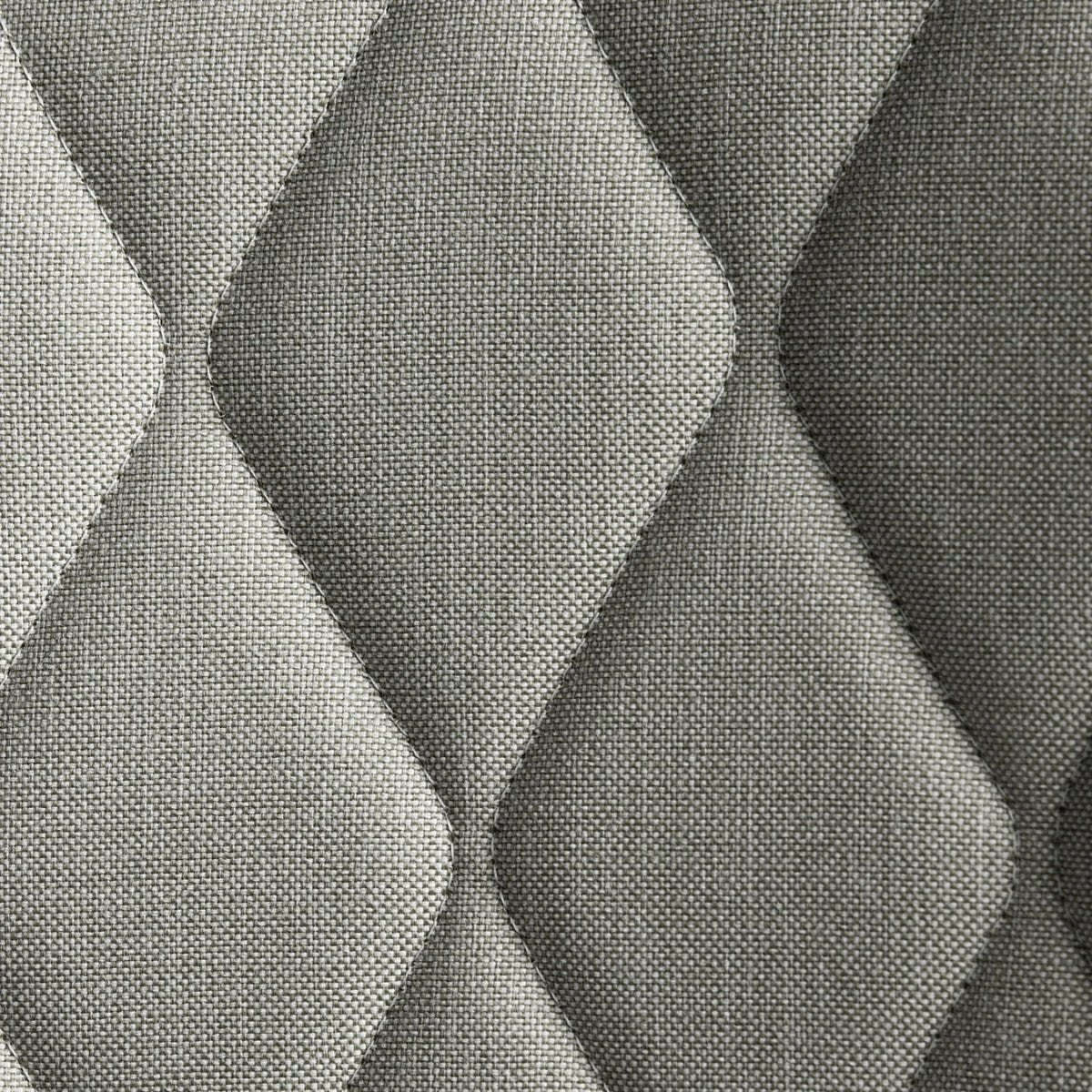 Cadeira de Madeira Maciça Carlton Natural com Linho Mescla Cinza - Província - 