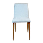 Cadeira de Madeira Maciça Liv Natural com Bouclé Montecarlo - Província - 