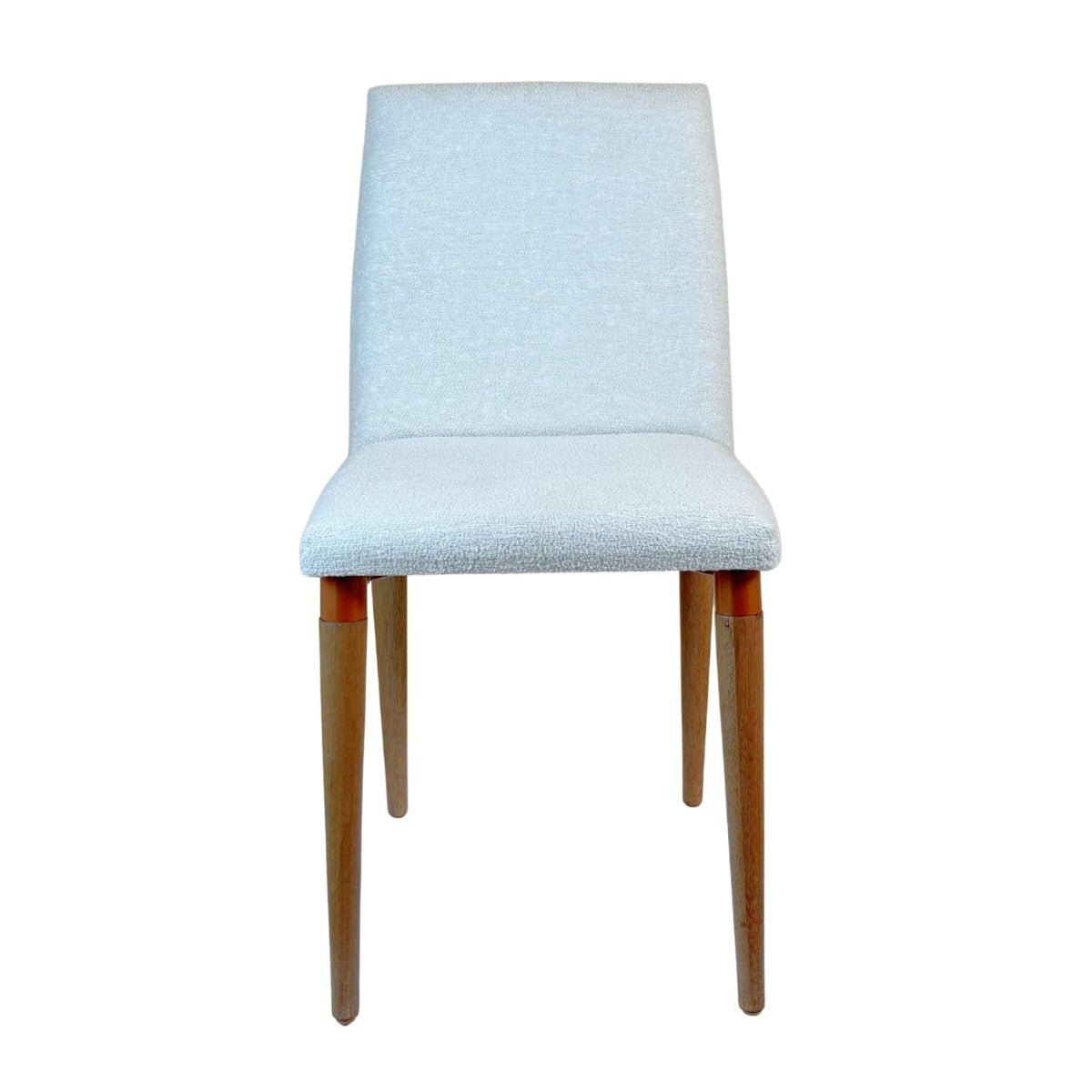 Cadeira de Madeira Maciça Liv Natural com Bouclé Montecarlo - Província - 