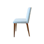 Cadeira de Madeira Maciça Liv Natural com Bouclé Montecarlo - Província - 