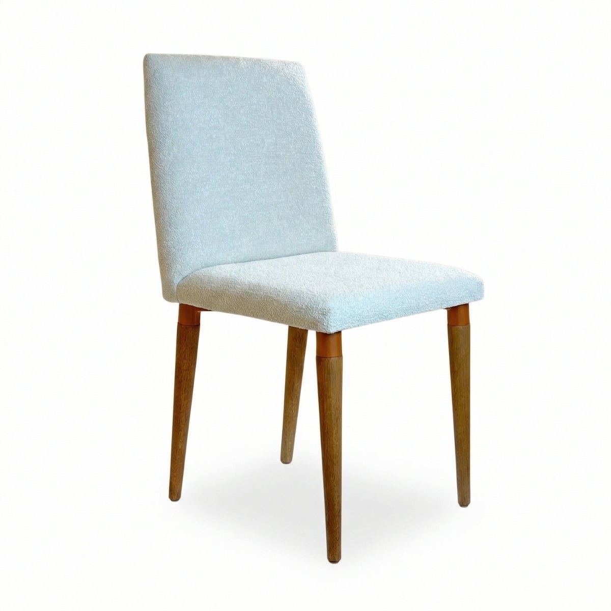 Cadeira de Madeira Maciça Liv Natural com Bouclé Montecarlo - Província - 