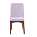 Cadeira de Madeira Maciça Olive Natural com Bouclé Montecarlo - Província - Cadeiras de Jantar