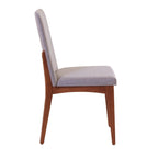 Cadeira de Madeira Maciça Olive Natural com Linen 06 - Província - Cadeiras de Jantar