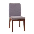 Cadeira de Madeira Maciça Olive Natural com Linen 06 - Província - Cadeiras de Jantar