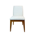 Cadeira de Madeira Maciça Tai Natural com Bouclé Montecarlo - Província - 