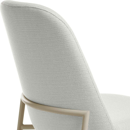 Conjunto c/ 2 Cadeiras de Aço Lucille - Champanhe / Linked 02 - Província - Cadeiras de Jantar