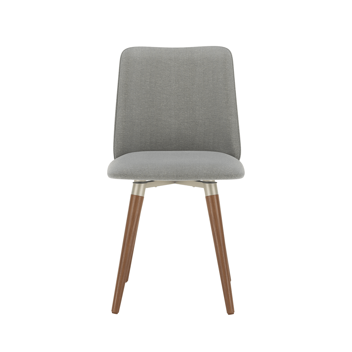 Conjunto c/ 2 Cadeiras de Madeira Dakota Giratória Champanhe - Província - Cadeiras de Jantar