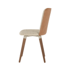 Conjunto c/ 2 Cadeiras de Madeira Dakota Giratória Champanhe - Província - Cadeiras de Jantar