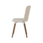 Conjunto c/ 2 Cadeiras de Madeira Dakota Giratória Champanhe - Província - Cadeiras de Jantar