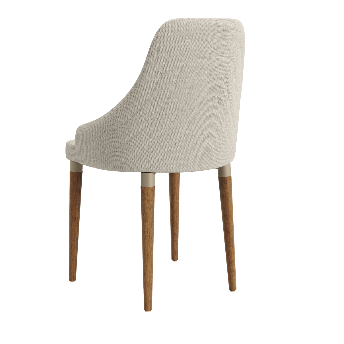 Conjunto c/ 2 Cadeiras de Madeira Evelyn Champanhe - Província - Cadeiras de Jantar