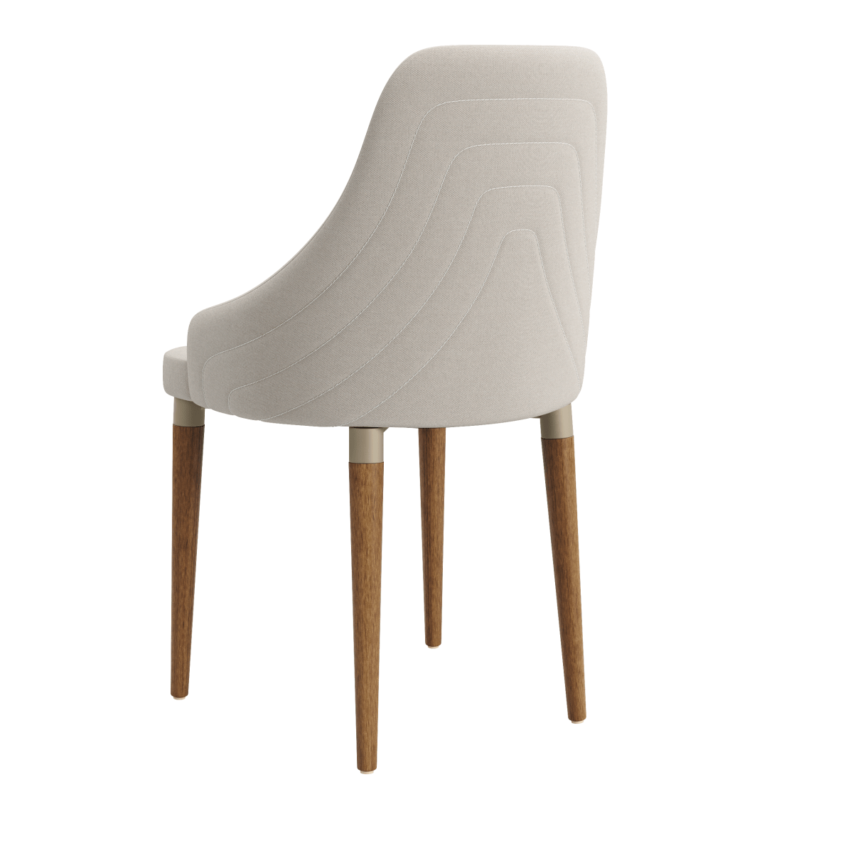 Conjunto c/ 2 Cadeiras de Madeira Evelyn Champanhe - Província - Cadeiras de Jantar