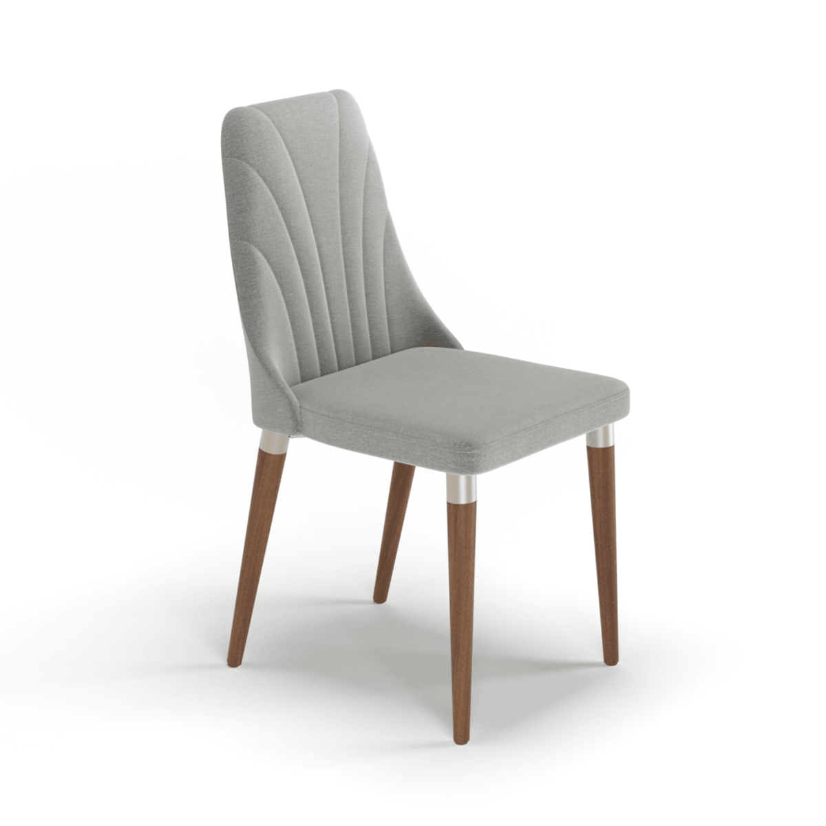 Conjunto c/ 2 Cadeiras de Madeira Loren Linho Carbono - Linked 35 - Província - Cadeiras de Jantar