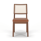 Conjunto c/ 2 Cadeiras de Madeira Saga PU Caramel - Província - Cadeiras de Jantar