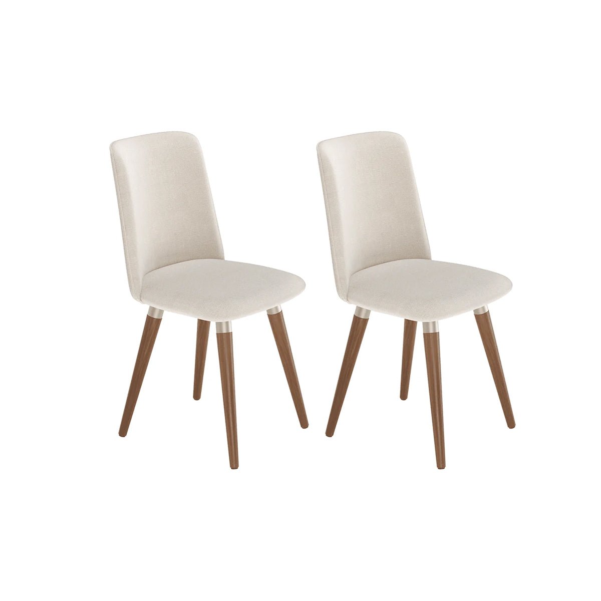 Conjunto de 2 Cadeiras de Madeira Maciça Dakota - Província - Cadeiras de Jantar