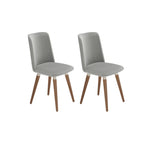 Conjunto de 2 Cadeiras de Madeira Maciça Dakota - Província - Cadeiras de Jantar