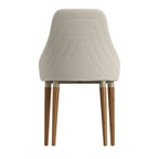 Conjunto de 2 Cadeiras de Madeira Maciça Evelyn - Província - Cadeiras de Jantar