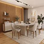 Conjunto de 2 Cadeiras de Madeira Maciça Evelyn - Província - Cadeiras de Jantar