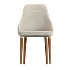 Conjunto de 2 Cadeiras de Madeira Maciça Evelyn - Província - Cadeiras de Jantar