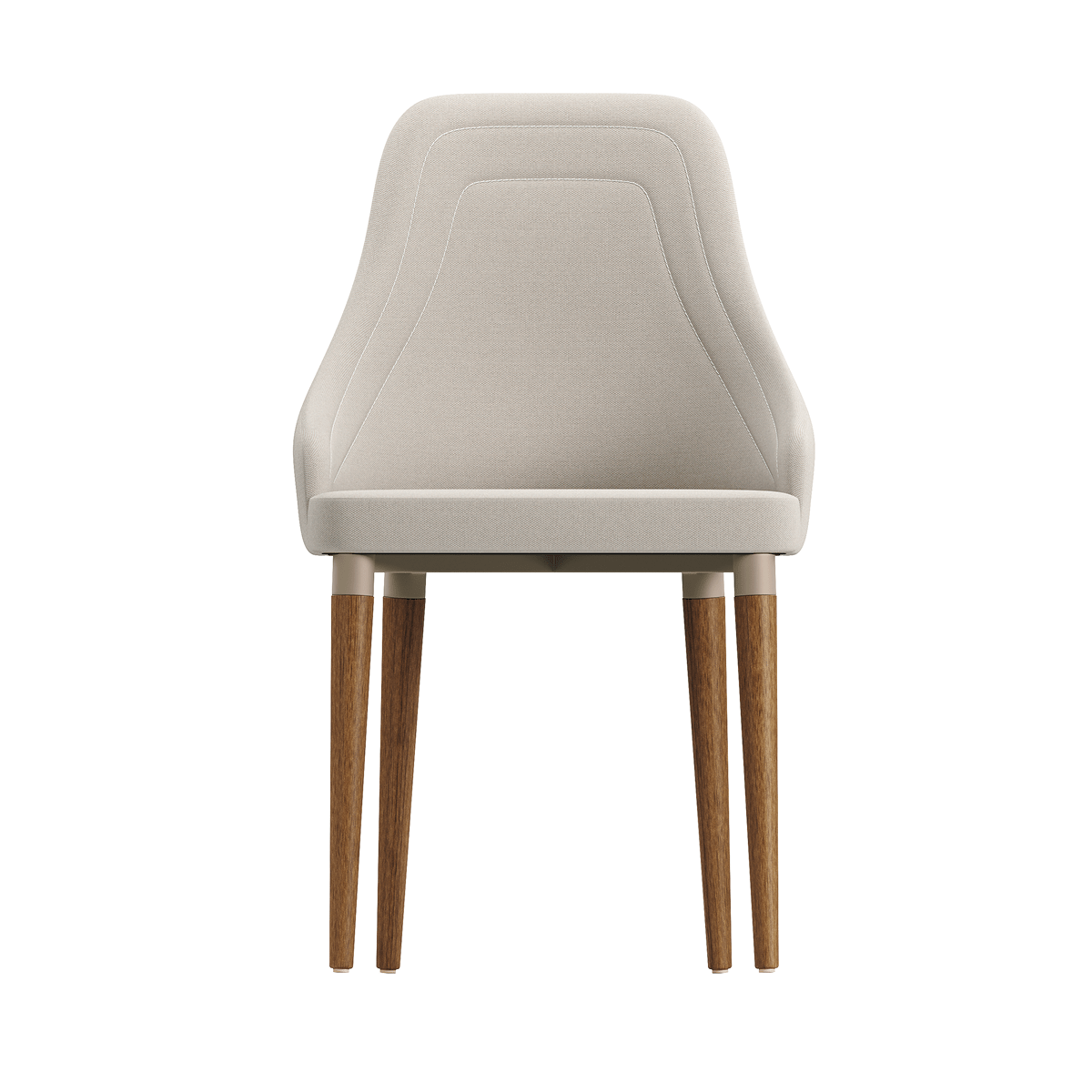 Conjunto de 2 Cadeiras de Madeira Maciça Evelyn - Província - Cadeiras de Jantar