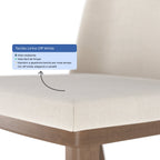 Conjunto de 2 Cadeiras de Madeira Maciça Kalina - Província - Cadeiras de Jantar