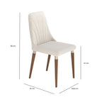 Conjunto de 2 Cadeiras de Madeira Maciça Loren - Província - Cadeiras de Jantar