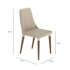 Conjunto de 2 Cadeiras de Madeira Maciça Loren - Província - Cadeiras de Jantar