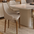 Conjunto de 6 Cadeiras de Madeira Maciça Evelyn - Província - 