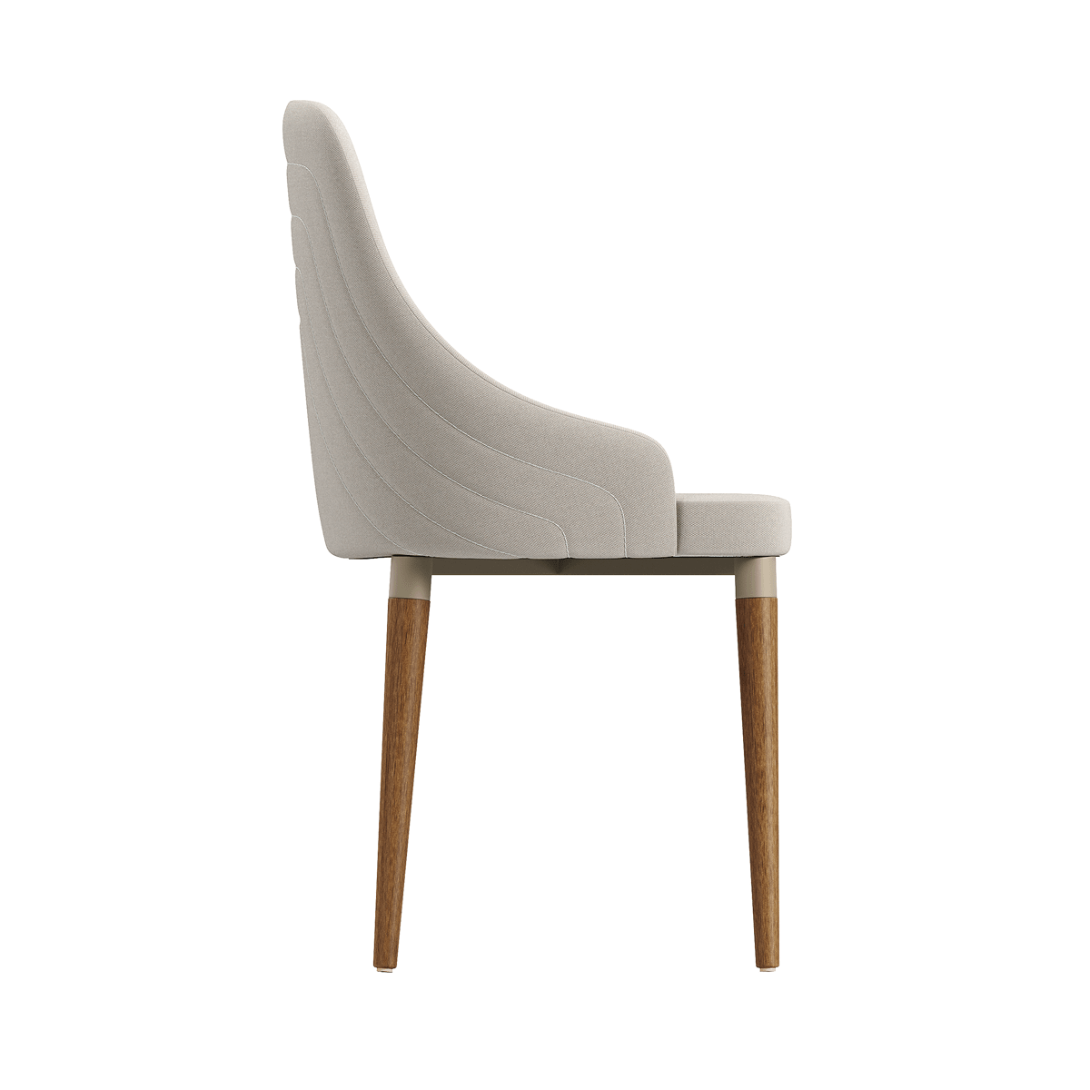 Conjunto de 6 Cadeiras de Madeira Maciça Evelyn - Província - 