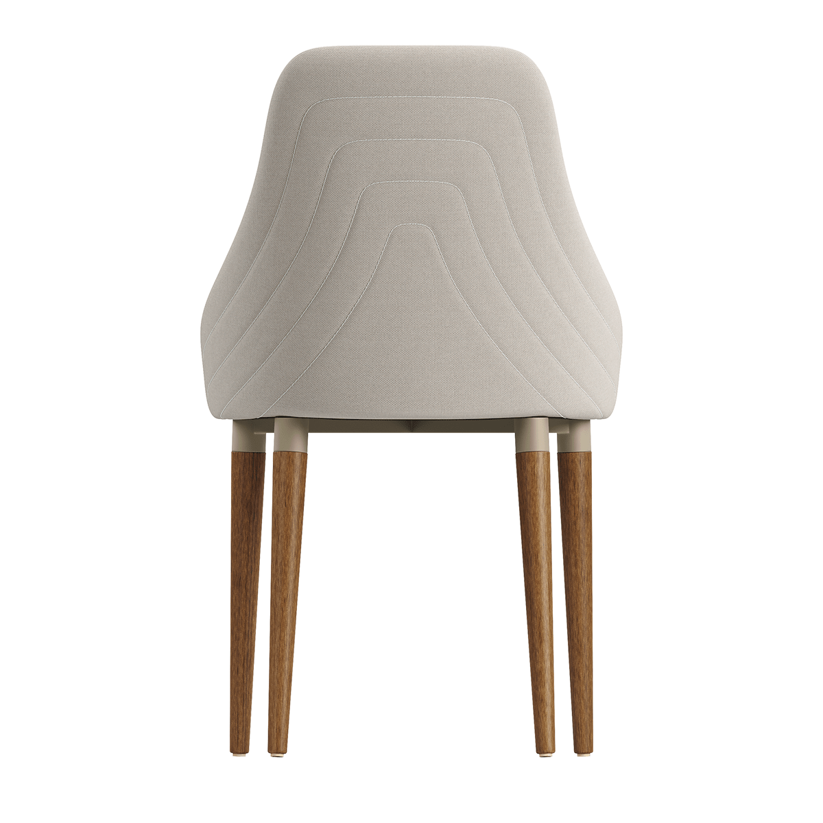 Conjunto de 6 Cadeiras de Madeira Maciça Evelyn - Província - 