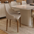 Conjunto de 6 Cadeiras de Madeira Maciça Evelyn - Província - 