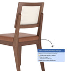 Conjunto de 6 Cadeiras de Madeira Maciça Saga Palhinha - Província - 