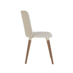 Conjunto de 6 Cadeiras Giratórias de Madeira Maciça Dakota - Província - 