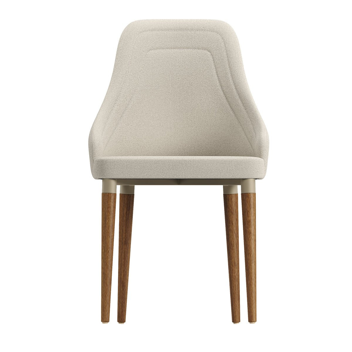 Conjunto de 8 Cadeiras de Madeira Maciça Evelyn - Província - 