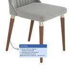 Conjunto de 8 Cadeiras de Madeira Maciça Loren - Província - 