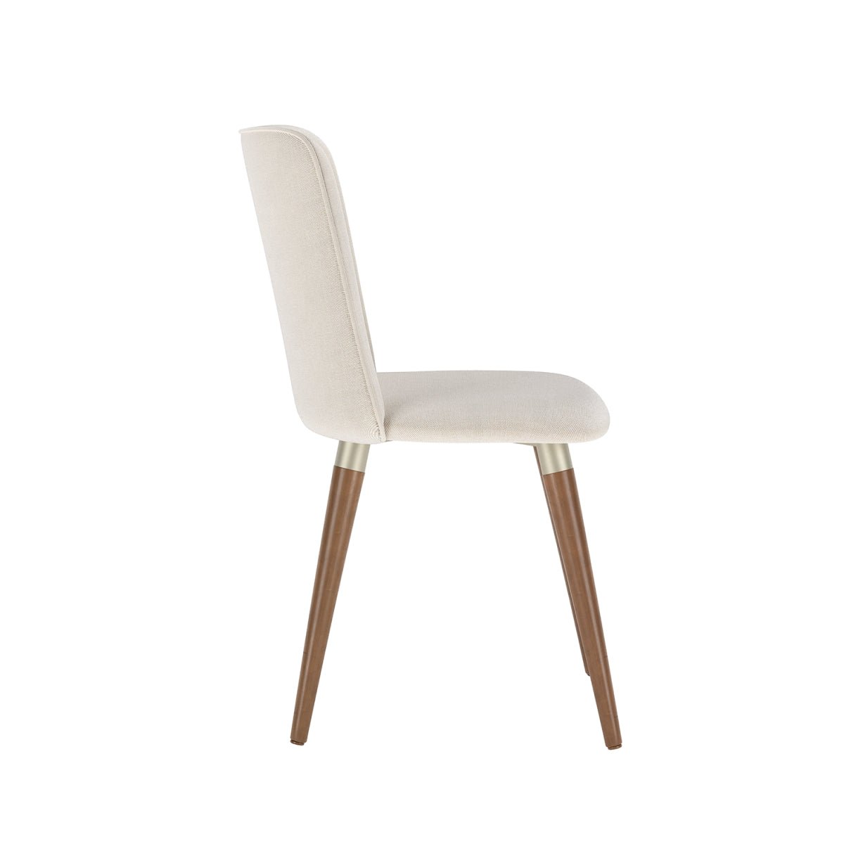 Conjunto de 8 Cadeiras Giratórias de Madeira Maciça Dakota - Província - 