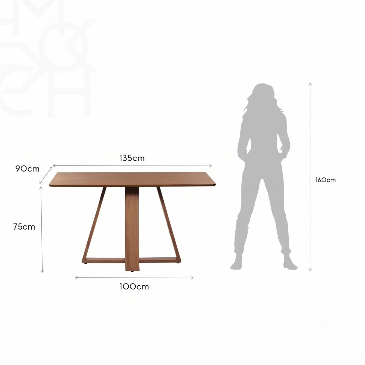 Conjunto de Jantar Mesa Retangular Avena 4 Cadeiras New Ella - Província - Mesa 4 Cadeiras