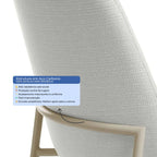 Conjunto de Jantar Mesa Retangular com Vidro Arcádia 6 Cadeiras Lucille Off White com Champanhe - Província - 