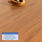 Conjunto de Jantar Mesa Retangular Harmony 6 Cadeiras Saga Canella Linho Off White - Província - 