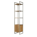 Estante com 1 Porta Voss 40 cm - Freijó c/ Champanhe - Província - Estante