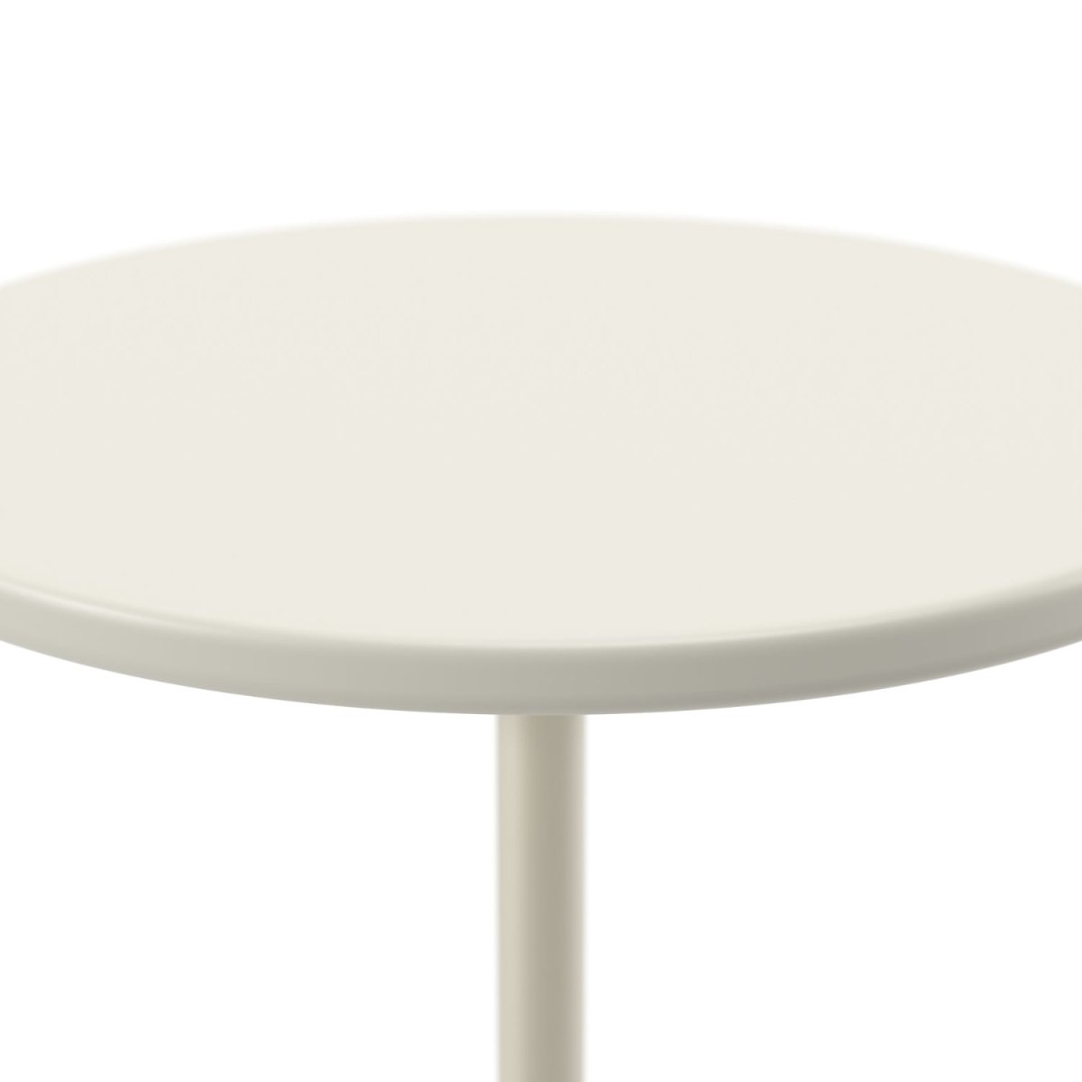 Kit 2 Mesas Laterais Decorativas Orb Off White com Champanhe - Província - Mesas Laterais