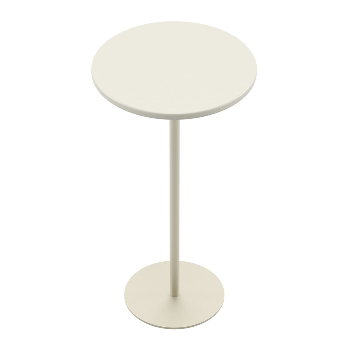 Kit 2 Mesas Laterais Decorativas Orb Off White com Champanhe - Província - Mesas Laterais