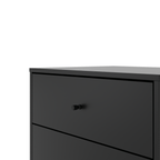 Mesa de Cabeceira Jasper 64 cm Preto Fosco - Província - Mesa de Cabeceira