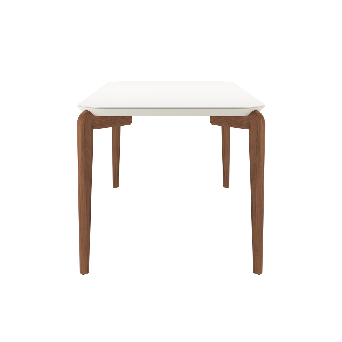 Mesa de Jantar Donatella para 6 lugares com vidro - Retangular 180cm - Província - Mesa de jantar