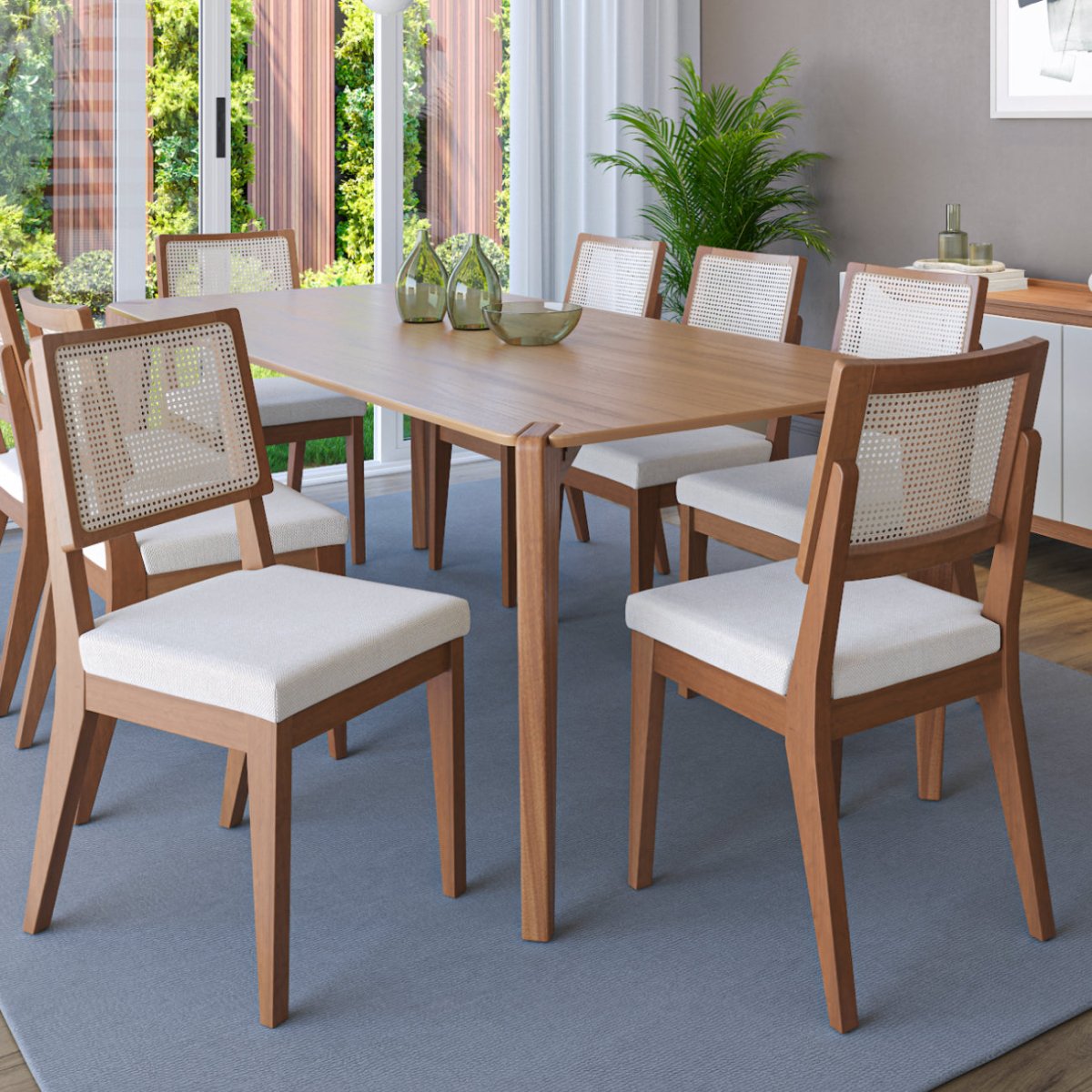 Mesa de Jantar Harmony 219 cm - Província - Mesa de jantar