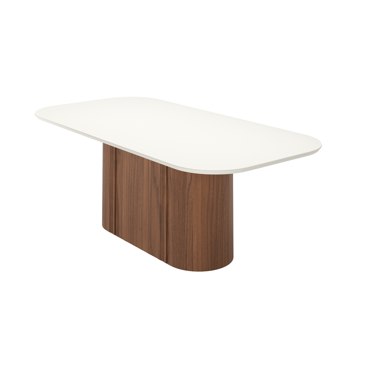 Mesa de Jantar Kalina 220 cm Retangular com Vidro - Província - Mesa de jantar