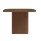 Mesa de Jantar Retangular para 6 Lugares Lintz 184cm Canella com PU Caramelo - Província - Mesa de jantar